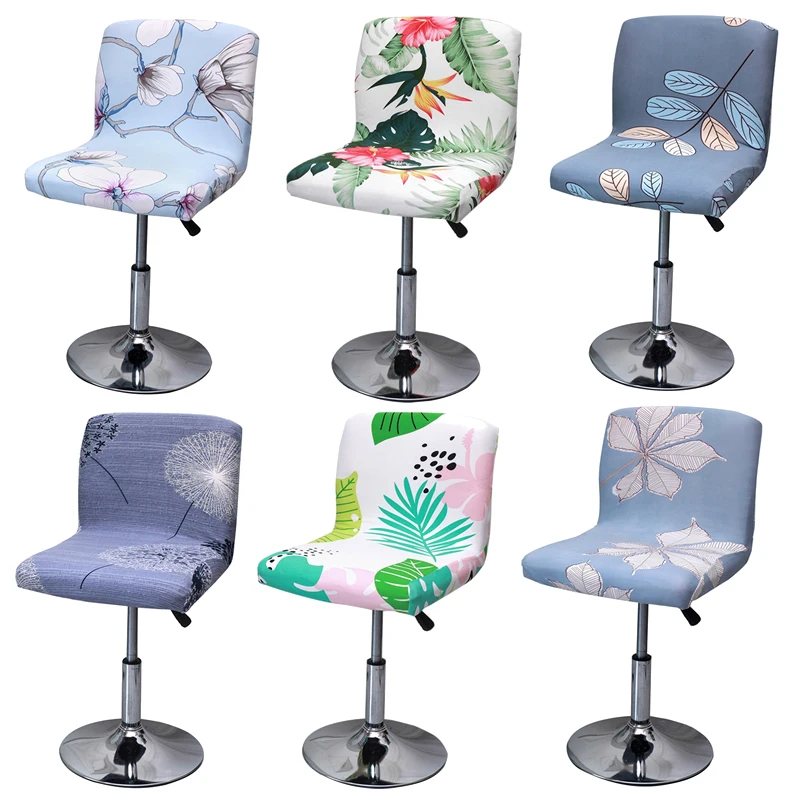 New Flower Bar Stool Chair Cover Low Back Chair Slipover Spandex Seat Case Elastic Office Chair Cover Dining Seat Protector
New Flower Bar Stool Chair Cover Low Back Chair Slipover Spandex Seat Case Elastic Office Chair Cover Dining Seat Protector
