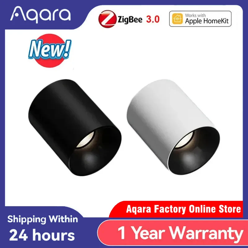 Aqara Smart Downlight T1 Zigbee Dimming Round Light 10W Beam Angle 24°36° Adaptive Lighting Anti-glare For Aqara App Homekit
Aqara Smart Downlight T1 Zigbee Dimming Round Light 10W Beam Angle 24°36° Adaptive Lighting Anti-glare For Aqara App Homekit