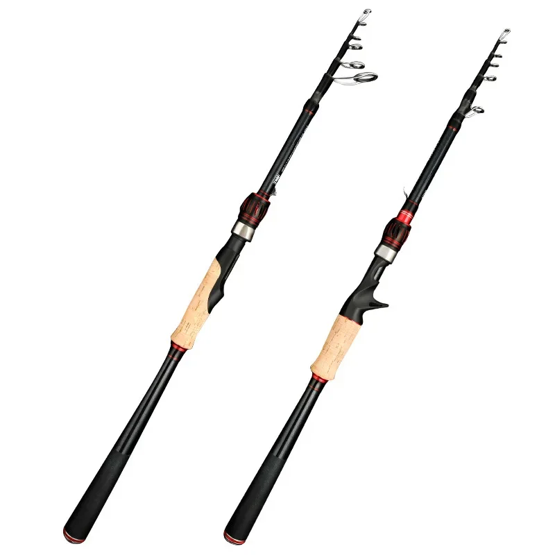 Telescopic Lure Rod Carbon Fiber Spinning/casting Fishing Pole Bait WT 5-40g Line WT 12-25LB MH Super Hard Portable Fishing Rods
Telescopic Lure Rod Carbon Fiber Spinning/casting Fishing Pole Bait WT 5-40g Line WT 12-25LB MH Super Hard Portable Fishing Rods