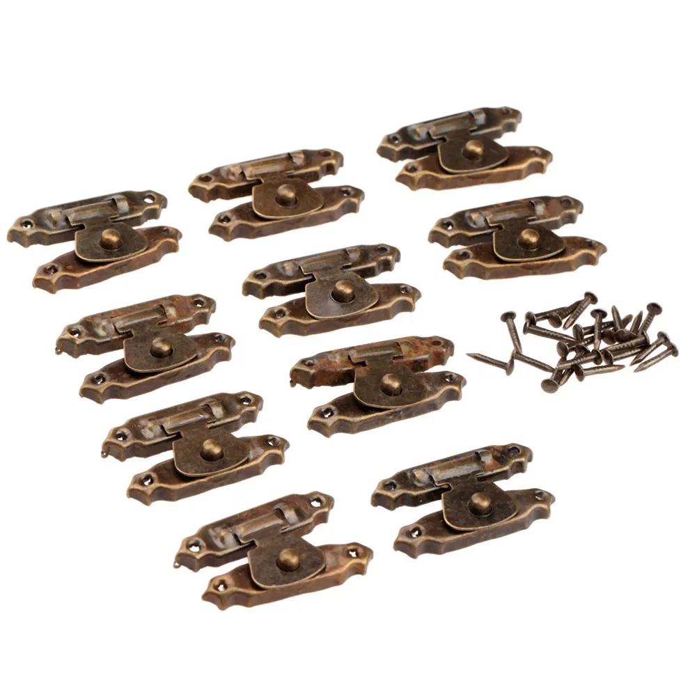 Building Craft Small Things Buckles Home With Screws 10PCS Clasp Hardware Hasps Iron Yellow Bronze Improvement
Building Craft Small Things Buckles Home With Screws 10PCS Clasp Hardware Hasps Iron Yellow Bronze Improvement