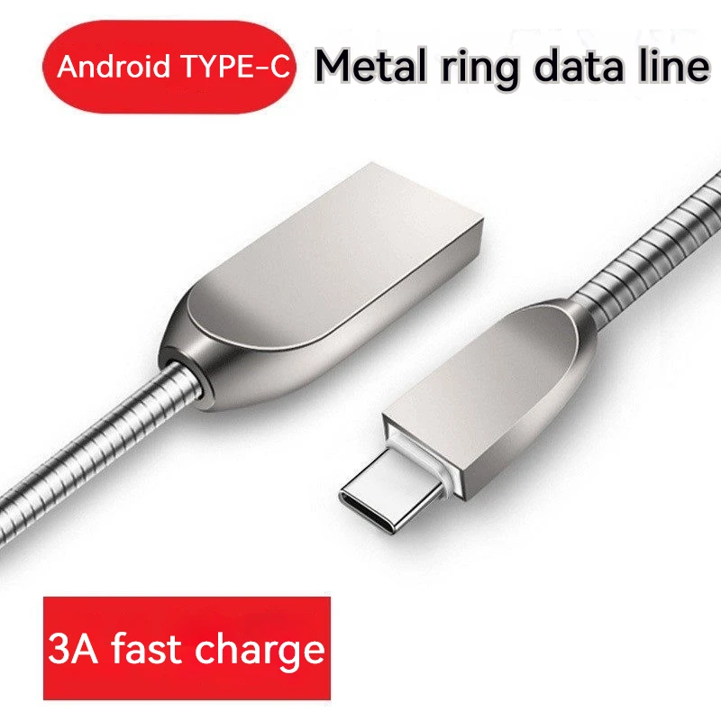 3A USB Type C Cable Micro USB Charger Spring Retractable Cable for iPhone Samsung Huawei Xiaomi Fast Charging Cord Anti Bite
3A USB Type C Cable Micro USB Charger Spring Retractable Cable for iPhone Samsung Huawei Xiaomi Fast Charging Cord Anti Bite