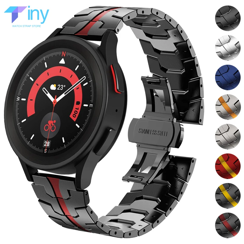 20mm 22mm Luxury Strap for Samsung Galaxy Watch 4 5 Pro 45mm Gear S3 Metal Steel Band for Huawei Watch 4 Pro GT3 46mm Universal
20mm 22mm Luxury Strap for Samsung Galaxy Watch 4 5 Pro 45mm Gear S3 Metal Steel Band for Huawei Watch 4 Pro GT3 46mm Universal