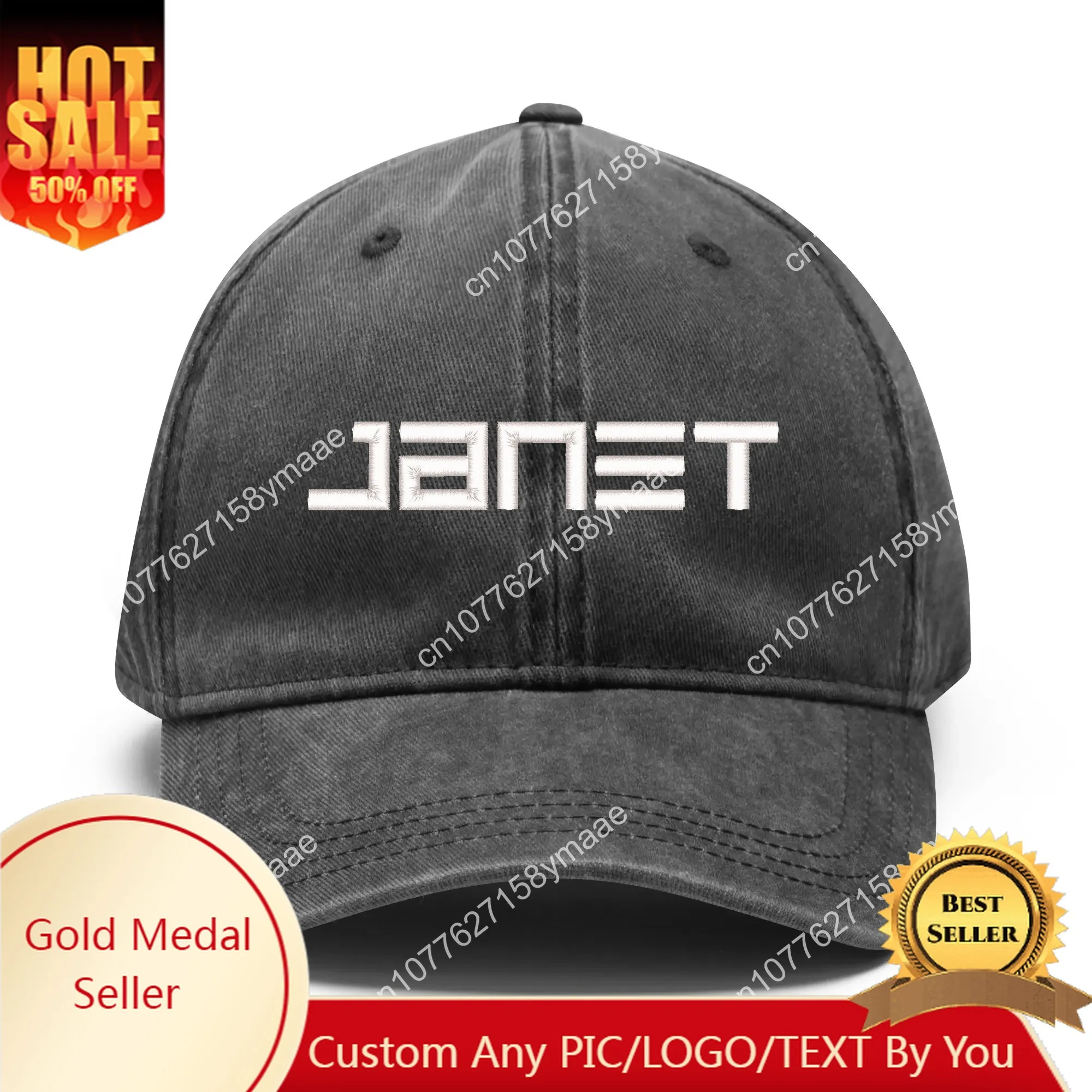 Jackson Janet Embroidery Hats Mens Womens Sports Baseball Hat Hip Hop Customized Made Caps Personalized Text Cowboy Trucker Cap
Jackson Janet Embroidery Hats Mens Womens Sports Baseball Hat Hip Hop Customized Made Caps Personalized Text Cowboy Trucker Cap