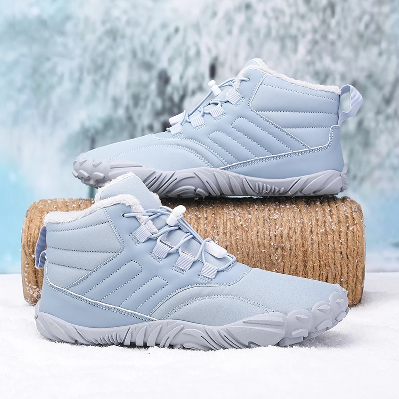 Men BareFoot Shoes 2023 Winter Booties Couple Waterproof Snow Boots Outdoor Walking Shoe Warm Fur Ankle Non-slip Boots Big Si
Men BareFoot Shoes 2023 Winter Booties Couple Waterproof Snow Boots Outdoor Walking Shoe Warm Fur Ankle Non-slip Boots Big Si