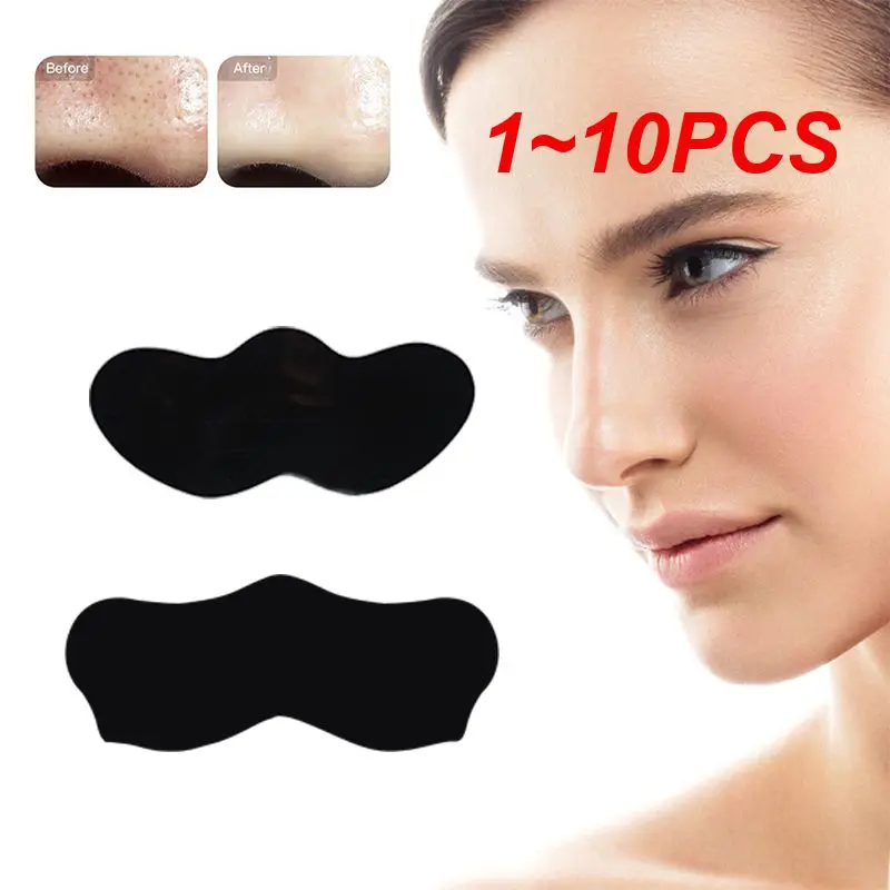 

1~10PCS Unisex Blackhead Remove Mask Peel Nasal Strips Deep Cleansing Shrink Pore Nose Black Head Remove Stickers Skin Care Mask