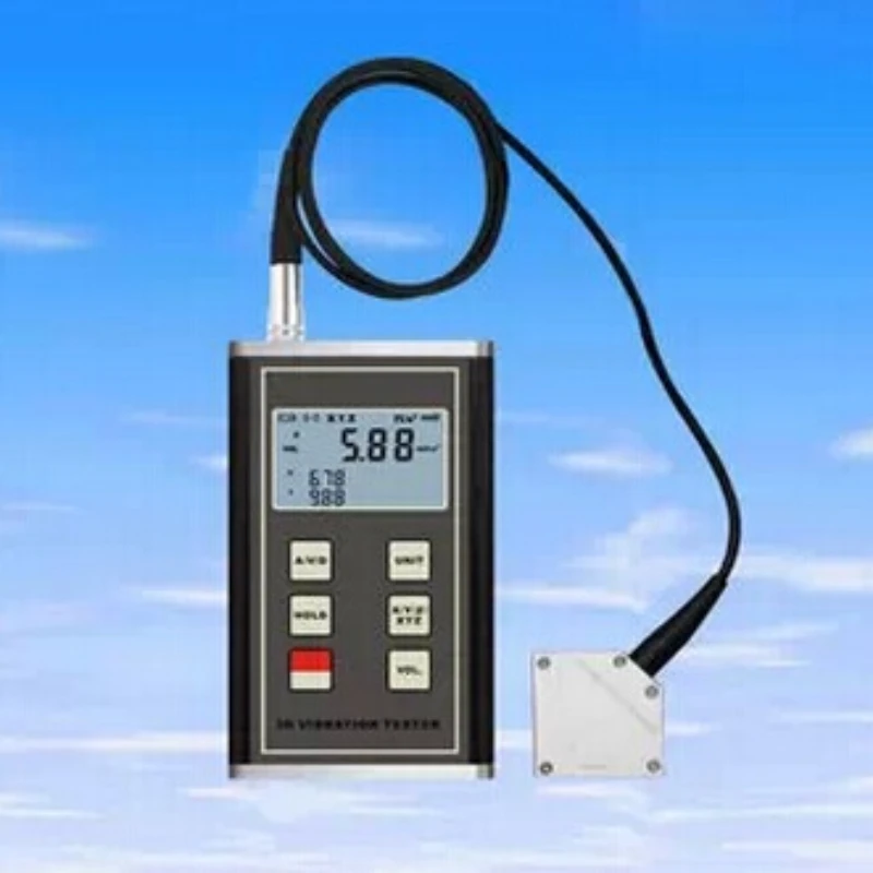 

Genuine Lantai Agent 3D Vibrometer VM-6380 simultaneously displays X.Y.Z three direction vibrometers