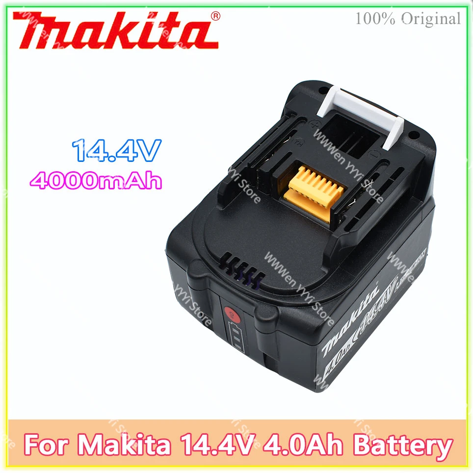 

Makita 14.4V 4000mAh BL1430 BL1415 BL1440 196875-4 194558-0 195444-8 4.0Ah 14.4V Makita rechargeable battery for LED indicator