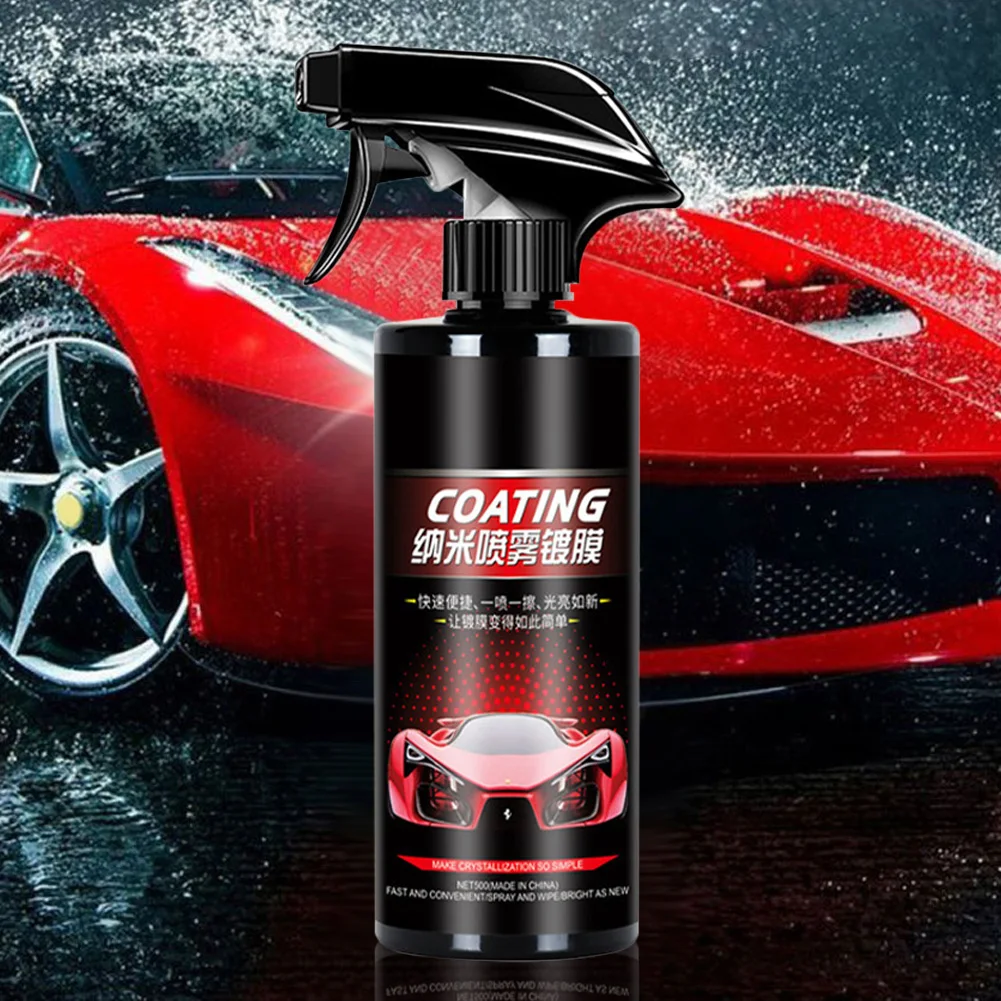 500ML Car Nano Coating Agent Crystal Plating Car Paint Protection Anti-Aging Non-Scratch Hydrophobic Car Polishing with Towel
500ML Car Nano Coating Agent Crystal Plating Car Paint Protection Anti-Aging Non-Scratch Hydrophobic Car Polishing with Towel