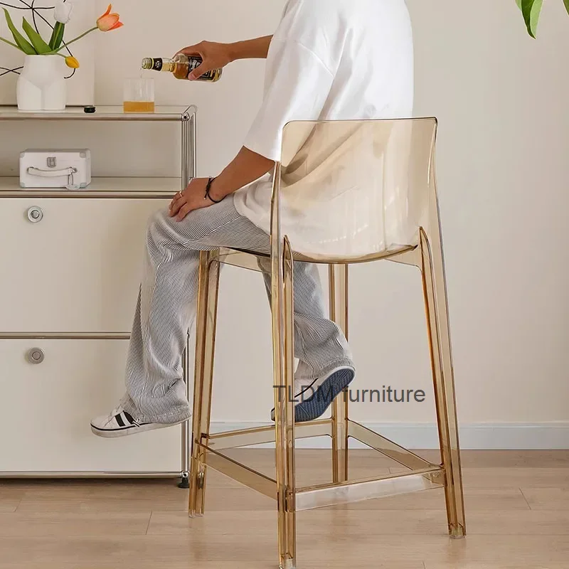 Decoration Modern Bar Stools Luxury Nordic Plastic Kitchen Chair Office Design Home Chaises Salle Manger Interior Furniture
Decoration Modern Bar Stools Luxury Nordic Plastic Kitchen Chair Office Design Home Chaises Salle Manger Interior Furniture