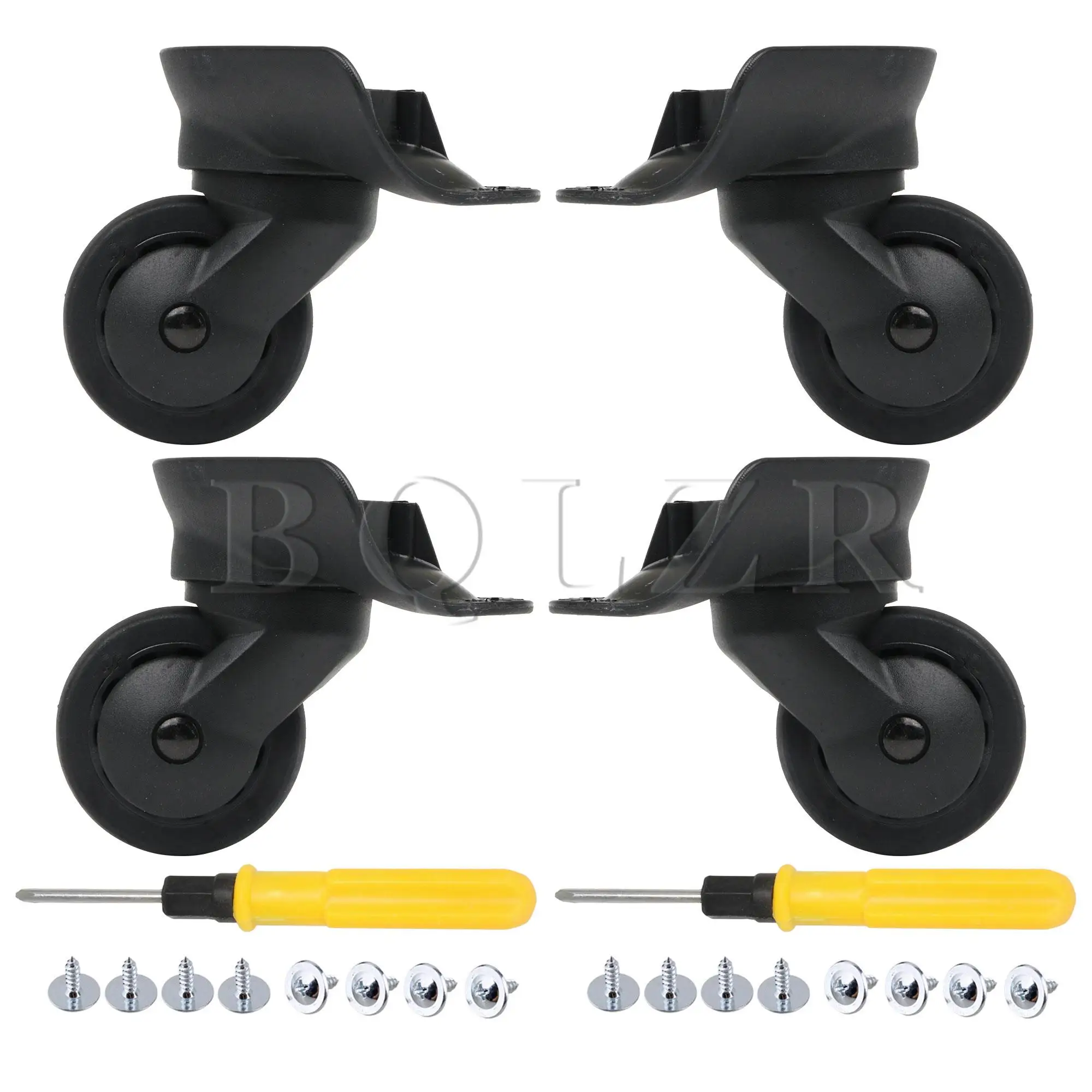 BQLZR 12 PCS 360 Degrees to Rotate Swivel Wheel for Travel Luggage Suitcase DIY Parts W187
BQLZR 12 PCS 360 Degrees to Rotate Swivel Wheel for Travel Luggage Suitcase DIY Parts W187