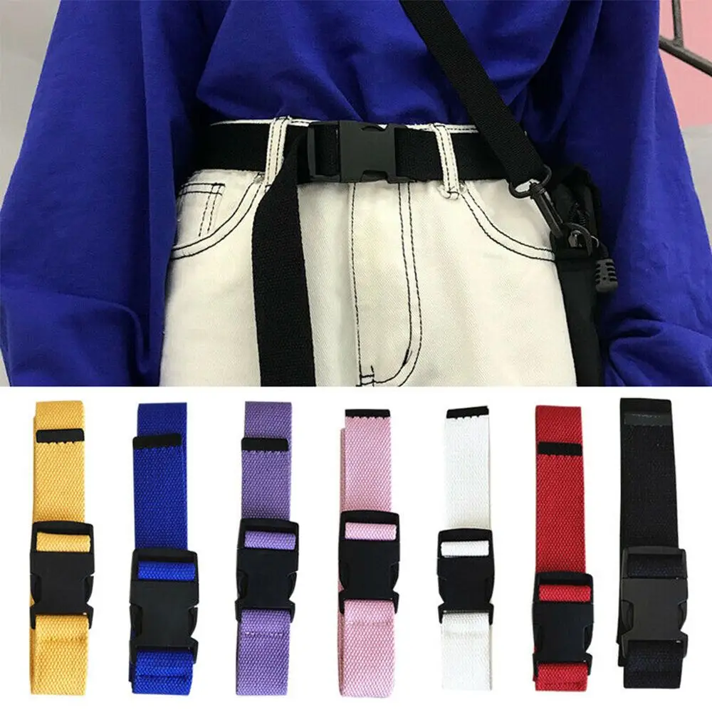 Personality Fashion Vintage Nylon Canvas Unisex Waist Belt Canvas Belt Adjustable Belt Plastic Belt Buckle
Personality Fashion Vintage Nylon Canvas Unisex Waist Belt Canvas Belt Adjustable Belt Plastic Belt Buckle
