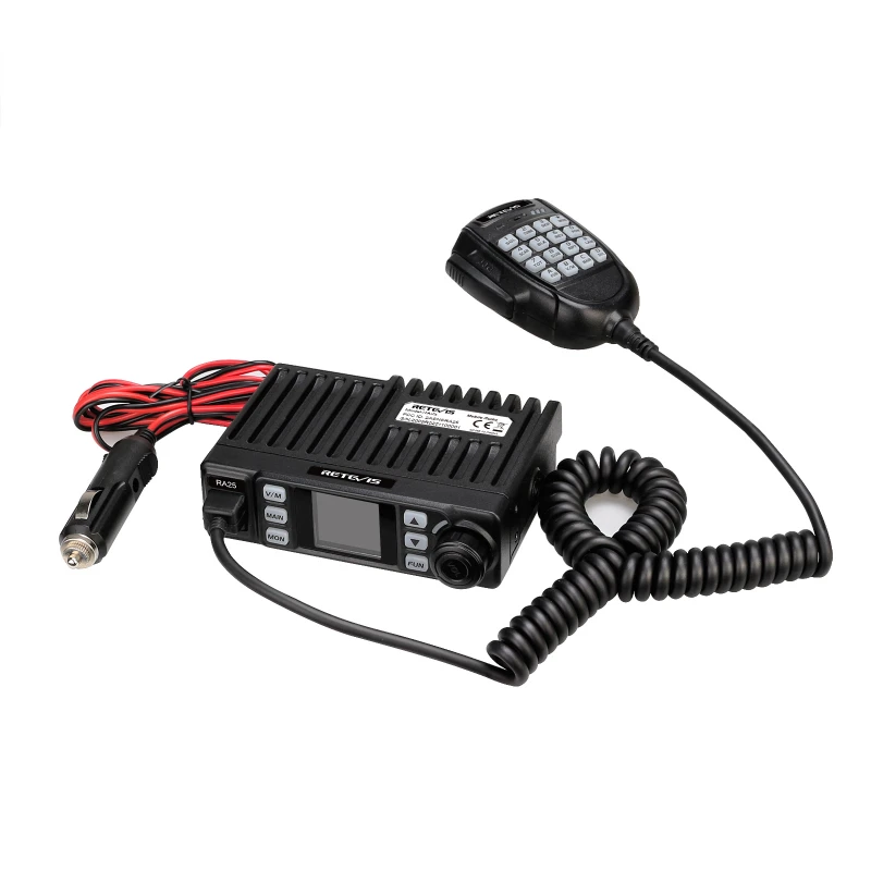 Professional dual band UHF VHF Mobile Radio Transceiver Retevis RA25 GMRS Mobile Amateur Radio for drivers
Professional dual band UHF VHF Mobile Radio Transceiver Retevis RA25 GMRS Mobile Amateur Radio for drivers
