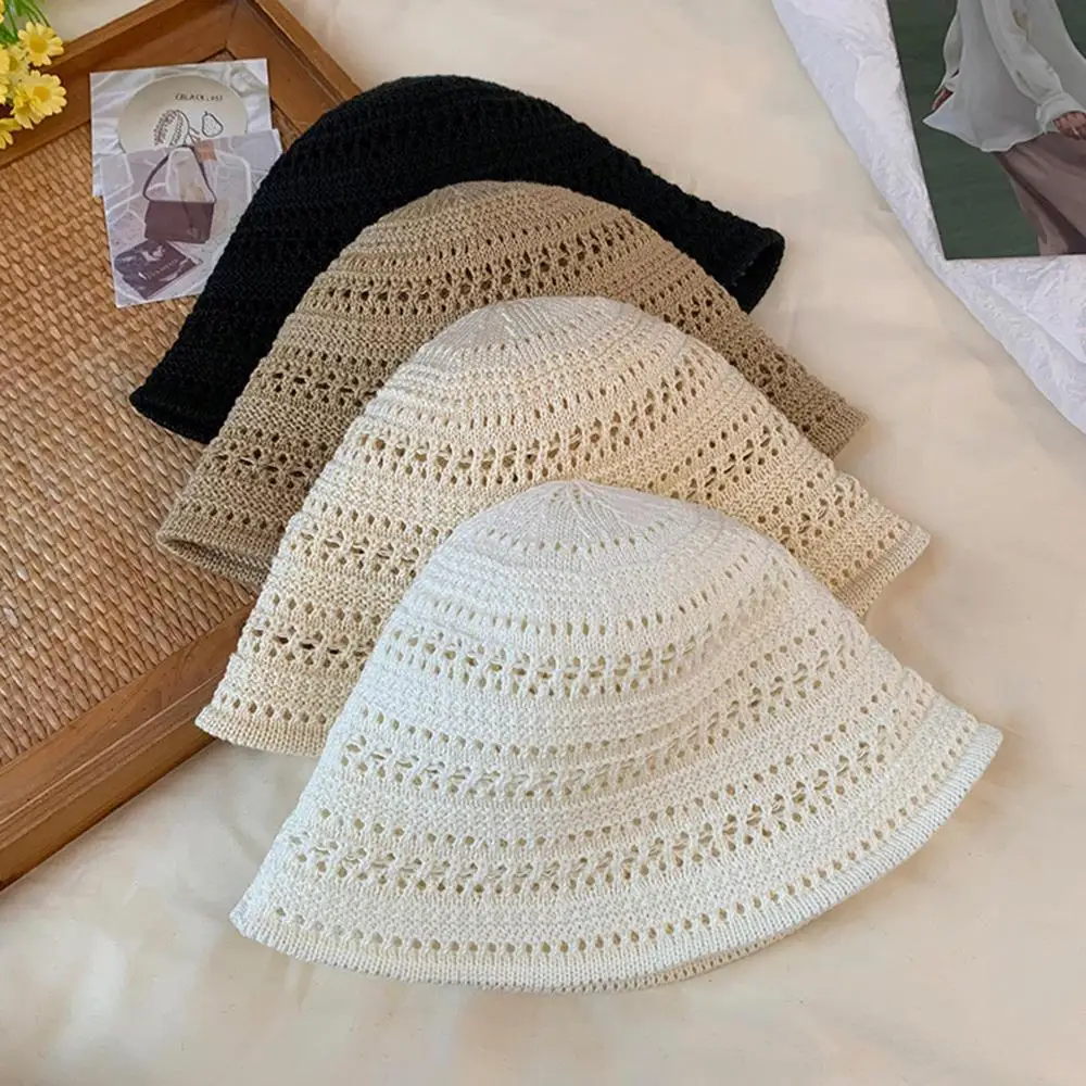 Women's Crochet Fisherman Sun Hat - Summer Bucket Style 4 Sb289a7f4d42e4ff1b038fc21cc57a98dU
