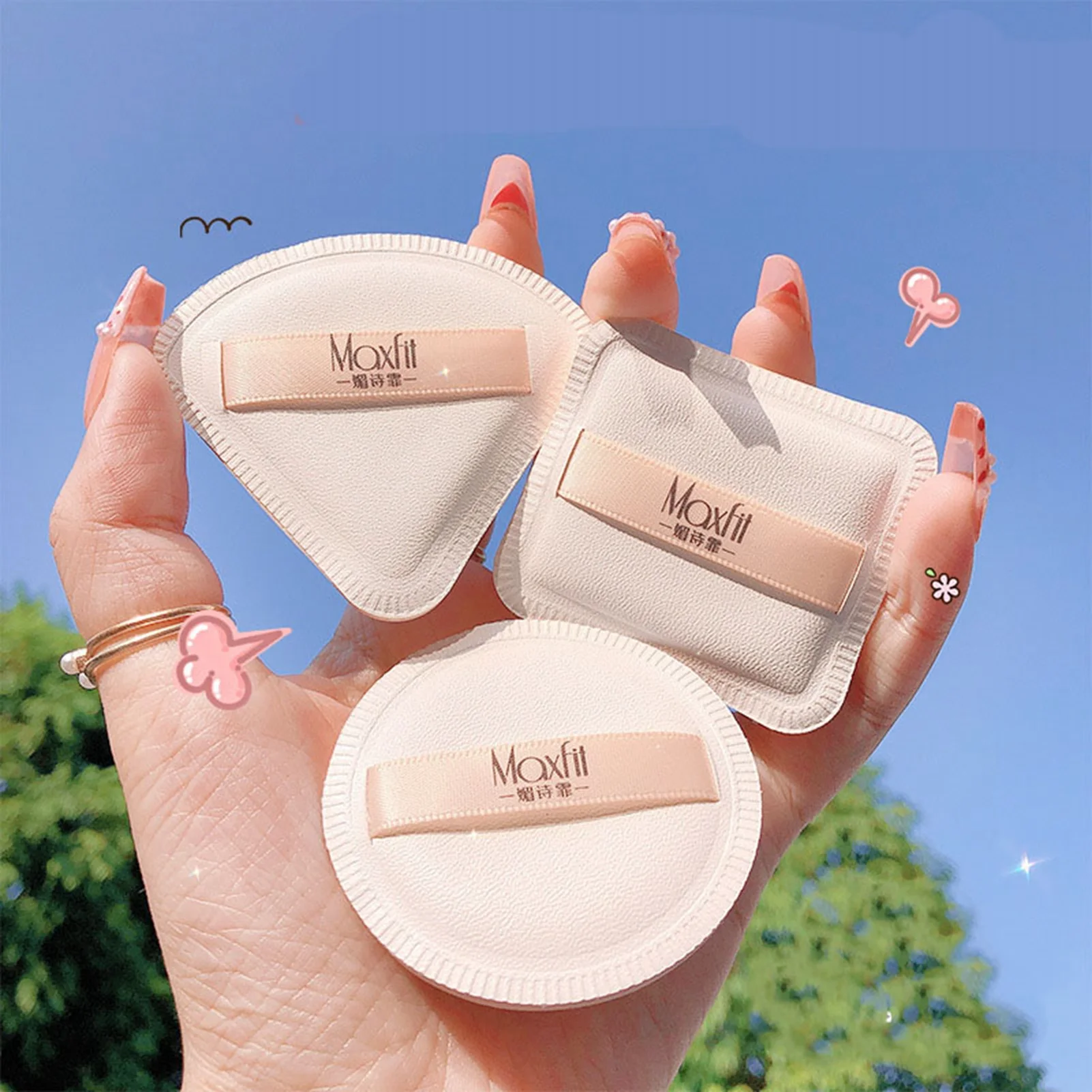 Makeup Powder Puff Soft Sponge Skin Friendly Prevents Snagging Round Face Makeup Puff Pads for Salon Home Travel
Makeup Powder Puff Soft Sponge Skin Friendly Prevents Snagging Round Face Makeup Puff Pads for Salon Home Travel