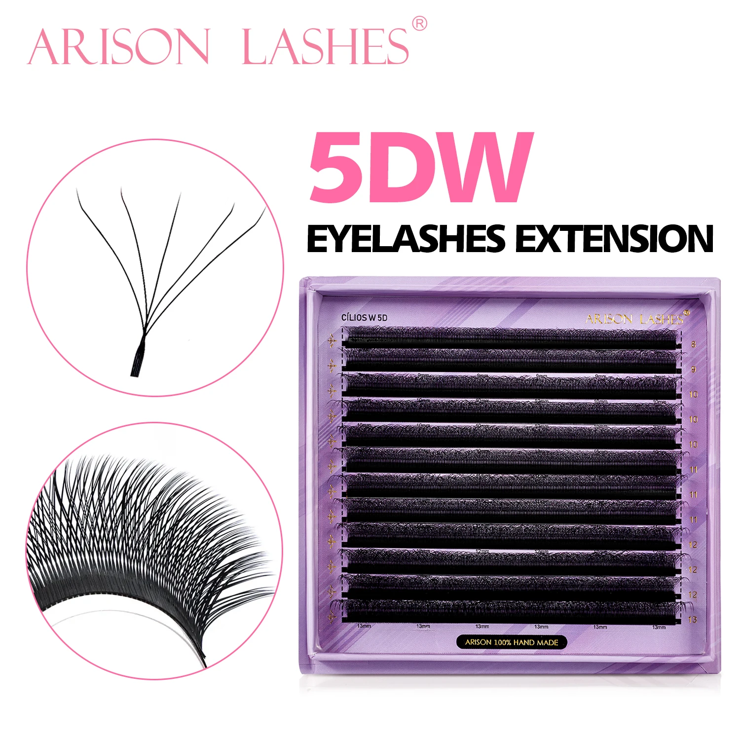 ARISON 5DW Магнитная коробка накладные ресницы матовые черные накладные ресницы принадлежности для наращивания Высокое качество Профессиональный макияж Toos 
ARISON 5DW Магнитная коробка накладные ресницы матовые черные накладные ресницы принадлежности для наращивания Высокое качество Профессиональный макияж Toos
