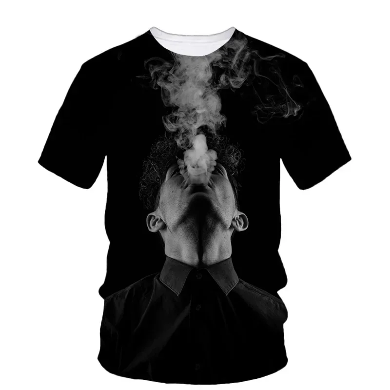 Fashion Cigarette 3d Print T-Shirt Men Hip Hop Smoking Pattern Summer Personality Short Sleeve Street Tees Casual O Collar Tops
Fashion Cigarette 3d Print T-Shirt Men Hip Hop Smoking Pattern Summer Personality Short Sleeve Street Tees Casual O Collar Tops