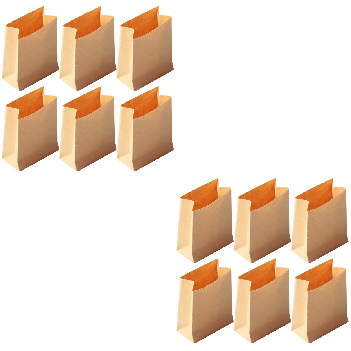 12 Pcs Models Dollhouse Paper Bag Miniature Baking Bags Props Dolly Packing Wrapping Scene
12 Pcs Models Dollhouse Paper Bag Miniature Baking Bags Props Dolly Packing Wrapping Scene