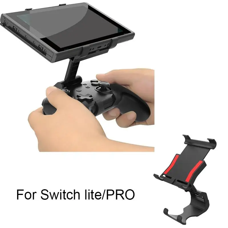 Controller Clip Stand For Nintendo Switch Pro Controller Rotatable Wireless Handle Grip Stand Adjustable Mount for Switch Lite
Controller Clip Stand For Nintendo Switch Pro Controller Rotatable Wireless Handle Grip Stand Adjustable Mount for Switch Lite