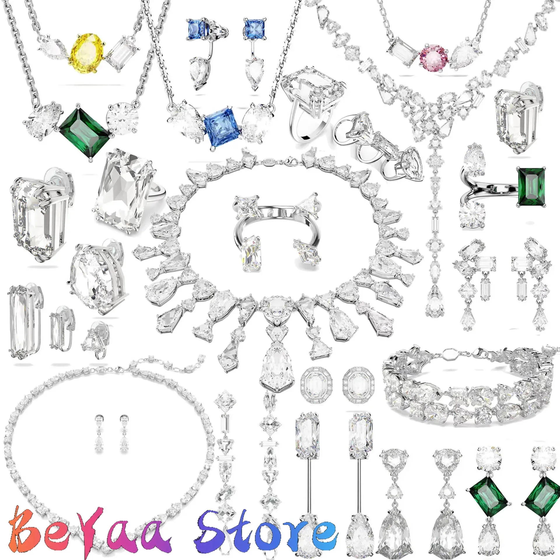 Original Mesmera Fine Jewelry Sets for Women Luxury Stainless Steel Trend Necklace Bracelet Ring Earring Party Jewelry With Logo
Original Mesmera Fine Jewelry Sets for Women Luxury Stainless Steel Trend Necklace Bracelet Ring Earring Party Jewelry With Logo