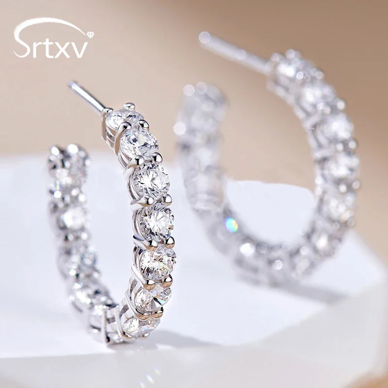 All Real 3mm Moissanite Drop Earrings For Women 925 Sterling Silver Dangle Hoop Ear Stud Wedding Birthday Party Gift Jewelry GRA
All Real 3mm Moissanite Drop Earrings For Women 925 Sterling Silver Dangle Hoop Ear Stud Wedding Birthday Party Gift Jewelry GRA