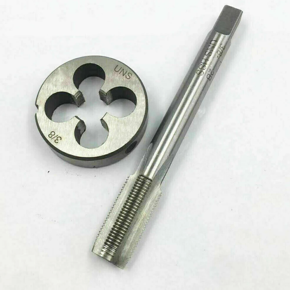 3/8-26 UNS Tap & Die Set UNF Machine Thread Tap And Round Thread Die Right Hand Machine Plug Tap High Speed Steel Metal Tapping
3/8-26 UNS Tap & Die Set UNF Machine Thread Tap And Round Thread Die Right Hand Machine Plug Tap High Speed Steel Metal Tapping