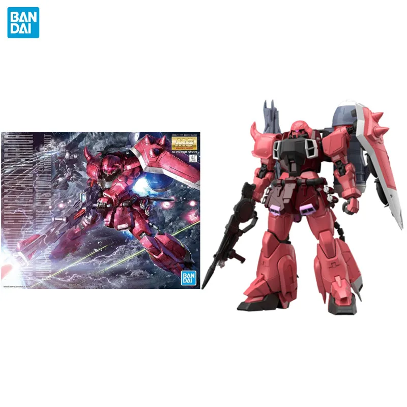 Оригинальная модель Bandai Gundam из аниме MG 1/100 ZGMF-1000/A1 Gunner Zaku Warrior, фигурка героя, сборная коллекционная игрушка для детей
Оригинальная модель Bandai Gundam из аниме MG 1/100 ZGMF-1000/A1 Gunner Zaku Warrior, фигурка героя, сборная коллекционная игрушка для детей