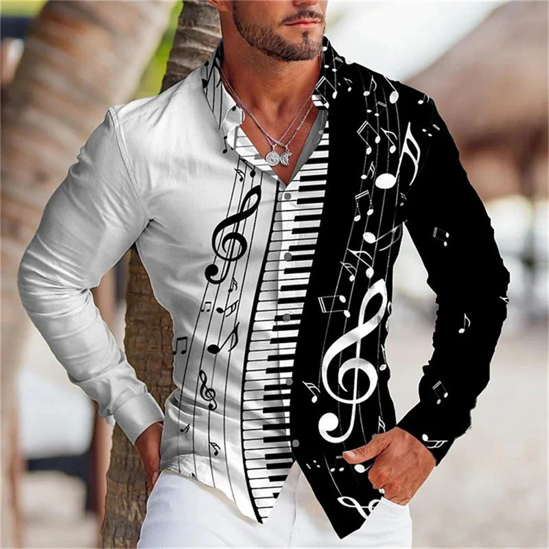 

Мужская рубашка на пуговицах, Повседневная летняя рубашка, повседневная одежда для отпуска, Пляжная рубашка, гавайская классика