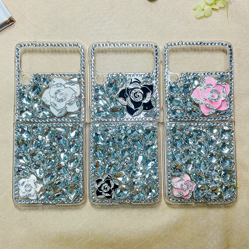 Luxury Fashion Cute Rhinestone Diamond Flower Fox Crown Phone Case Suitable For Samsung Galaxy ZFlip1 ZFlip2 ZFlip3 ZFlip4 Cover
Luxury Fashion Cute Rhinestone Diamond Flower Fox Crown Phone Case Suitable For Samsung Galaxy ZFlip1 ZFlip2 ZFlip3 ZFlip4 Cover