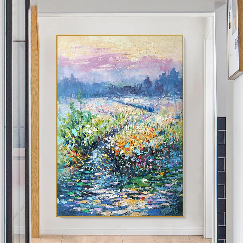 100% Handmade Oil Painting On Canvas Abstract Impression Landscape Wall Art Pictures For Living Room Decor Home Decoration Unfra
100% Handmade Oil Painting On Canvas Abstract Impression Landscape Wall Art Pictures For Living Room Decor Home Decoration Unfra