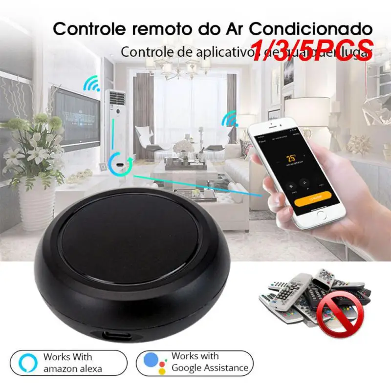 1/3/5PCS WIFI Tuya Smart IR Remote Control Universal Infrared Controller For TV DVD AUD Smart Home Support Alexa
1/3/5PCS WIFI Tuya Smart IR Remote Control Universal Infrared Controller For TV DVD AUD Smart Home Support Alexa