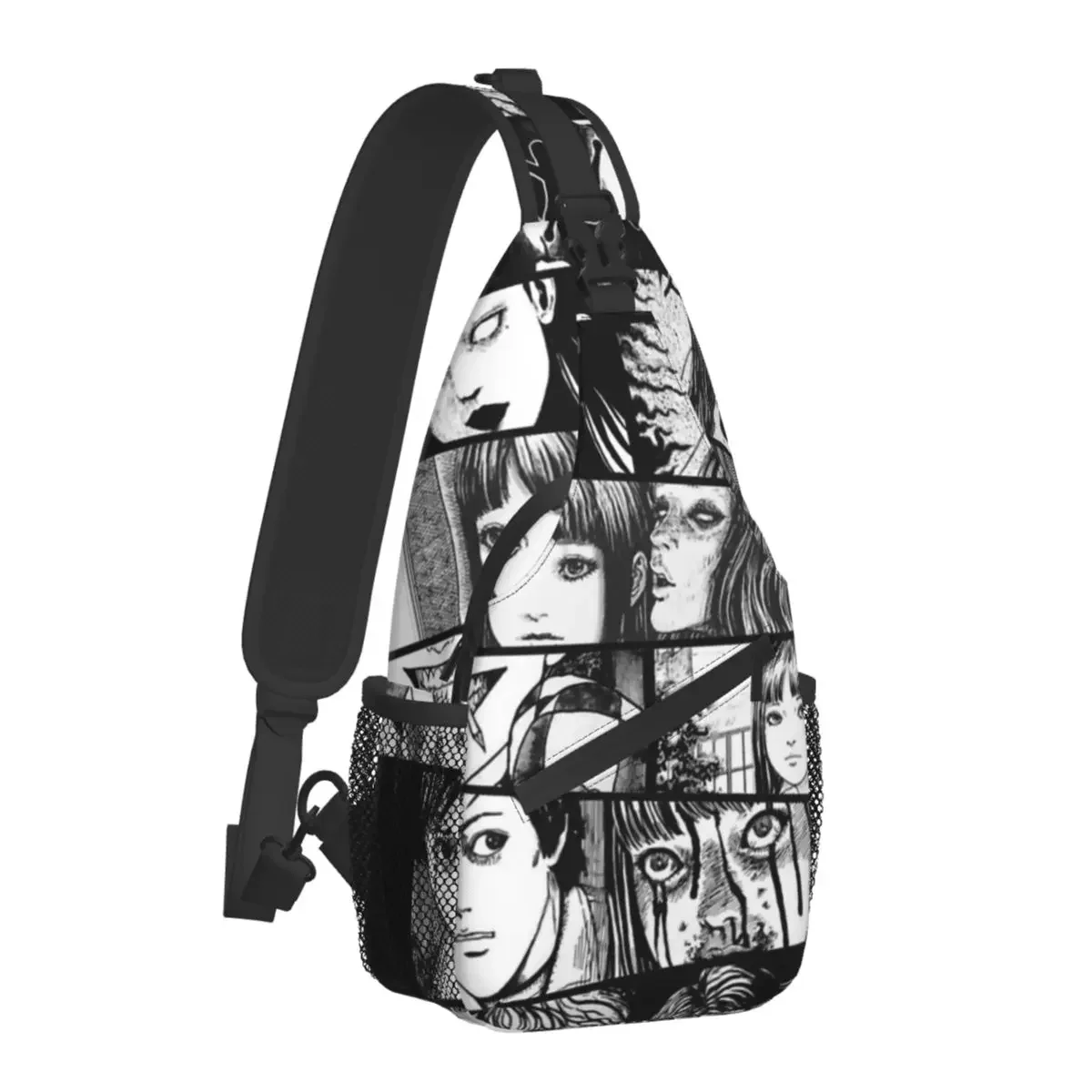 Коллекция Junji Ito, разнообразные дневные комиксы, записывающие карманы, дорожная сумка-мессенджер, спортивная сумка через плечо для подростков, унисекс
Коллекция Junji Ito, разнообразные дневные комиксы, записывающие карманы, дорожная сумка-мессенджер, спортивная сумка через плечо для подростков, унисекс