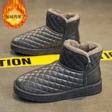 2023 г. Зимние высокие сапоги с плюшевой подкладкой, теплая хлопковая обувь для мужчин, хлопковые ботинки обувь с высоким берцем, большие размеры 39-42 
2023 г. Зимние высокие сапоги с плюшевой подкладкой, теплая хлопковая обувь для мужчин, хлопковые ботинки обувь с высоким берцем, большие размеры 39-42