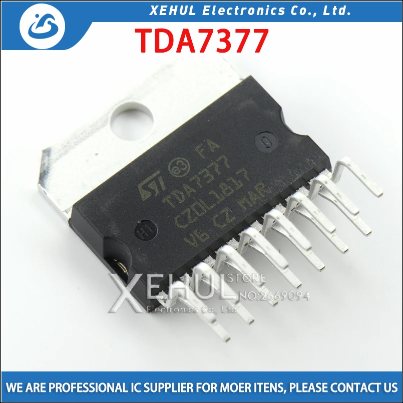 

1pcs /2pcs TDA7377 CD7377 Imported Original Car Audio Audio Amplifier ZIP-15