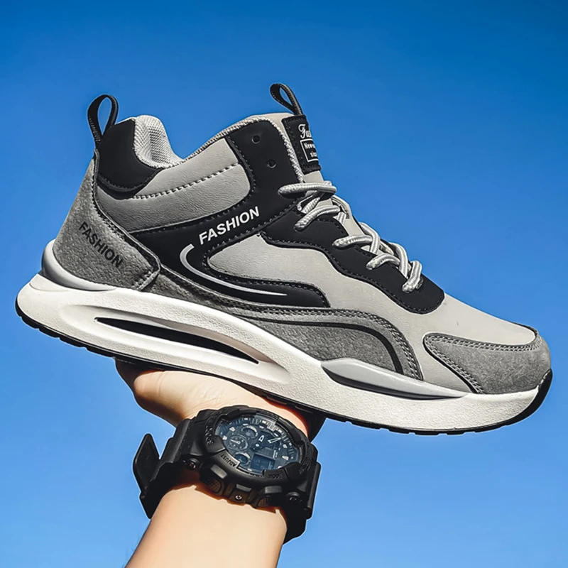 Men's Causal Shoes Sneakers 2023 Brand Soft Soled Non-slip Sneakers Comfortable Male Leather Thick Soled Shoes Outdoors Lace-up
Men's Causal Shoes Sneakers 2023 Brand Soft Soled Non-slip Sneakers Comfortable Male Leather Thick Soled Shoes Outdoors Lace-up