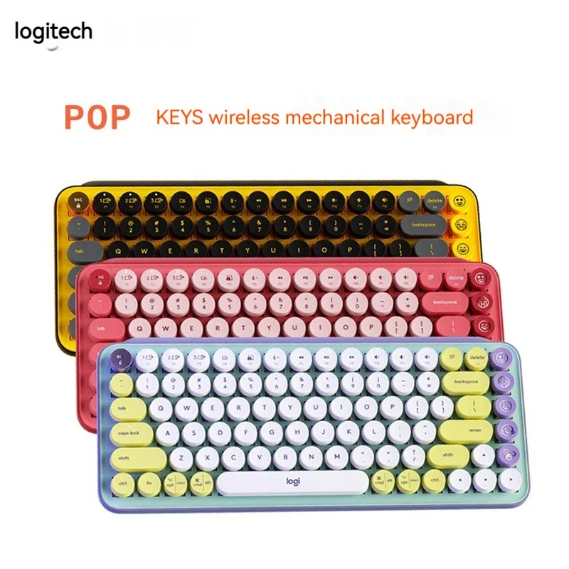 Беспроводная портативная механическая клавиатура Logitech с поп-клавишами, Bluetooth, клавиатура с 87 клавишами, для Ipad, офиса, игрового ноутбука, подарок
Беспроводная портативная механическая клавиатура Logitech с поп-клавишами, Bluetooth, клавиатура с 87 клавишами, для Ipad, офиса, игрового ноутбука, подарок