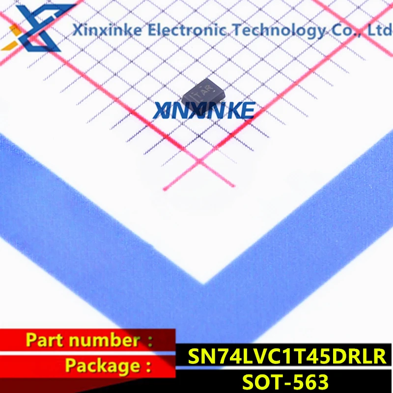 SN74LVC1T45DRLR Mark:TAR SOT-563 Translation - Voltage Levels SNGL Bit Dual Supply Bus Transceiver Logic ICs Brand New Original
SN74LVC1T45DRLR Mark:TAR SOT-563 Translation - Voltage Levels SNGL Bit Dual Supply Bus Transceiver Logic ICs Brand New Original