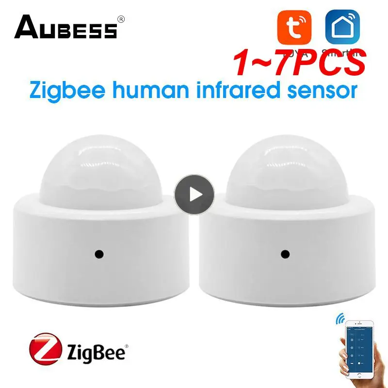 1~7PCS Tenky Tuya Zigbee Presence Sensor Human Body Sensor Body Movement Mini PIR Motion Sensor Smart Home Automation
1~7PCS Tenky Tuya Zigbee Presence Sensor Human Body Sensor Body Movement Mini PIR Motion Sensor Smart Home Automation