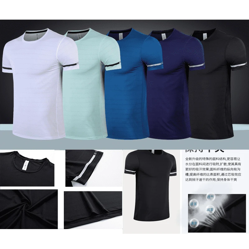 Running T Shirt for Men Quick Drying Breathable Sports Walking Fitness CrossFit Gym Exercise Fishing Short Sleeve Loose
Running T Shirt for Men Quick Drying Breathable Sports Walking Fitness CrossFit Gym Exercise Fishing Short Sleeve Loose