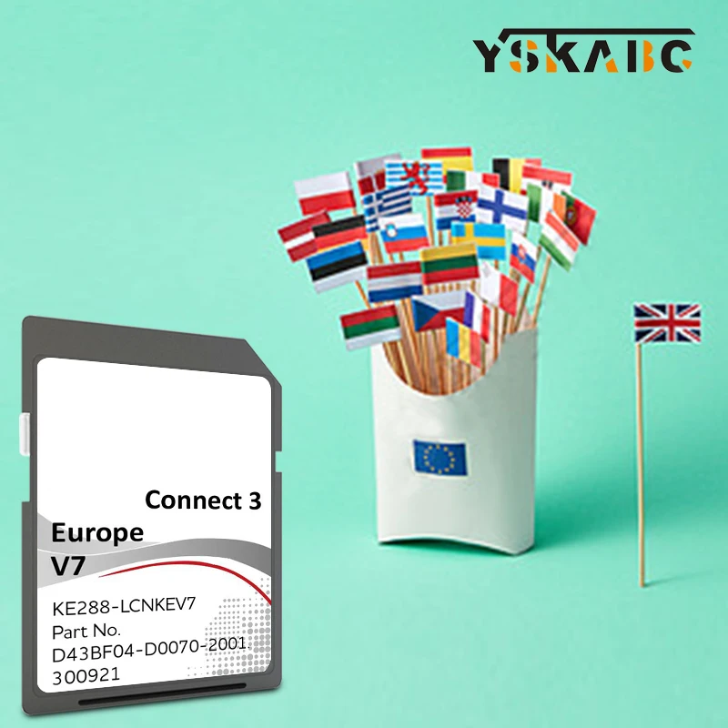 16GB Connect3 V7 for Nissan Qashqai 2013-2017 Sat Nav GPS Map Version SD Card GPS Europe Car
16GB Connect3 V7 for Nissan Qashqai 2013-2017 Sat Nav GPS Map Version SD Card GPS Europe Car