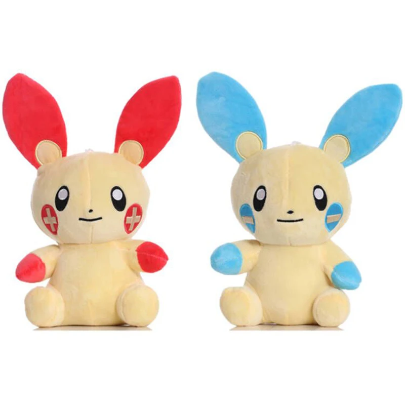 22cm TAKARA TOMY Pokemon Plusle & Minun Plush Toys Soft Stuffed Animals Toys Doll Gifts for Children Kids
22cm TAKARA TOMY Pokemon Plusle & Minun Plush Toys Soft Stuffed Animals Toys Doll Gifts for Children Kids