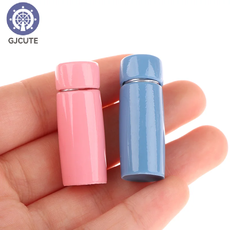

1/12 Dollhouse Miniature Thermo Cups Insulation Water Cup Kettle Model Doll House Scene Decor Accessories Kids Pretend Play Toys