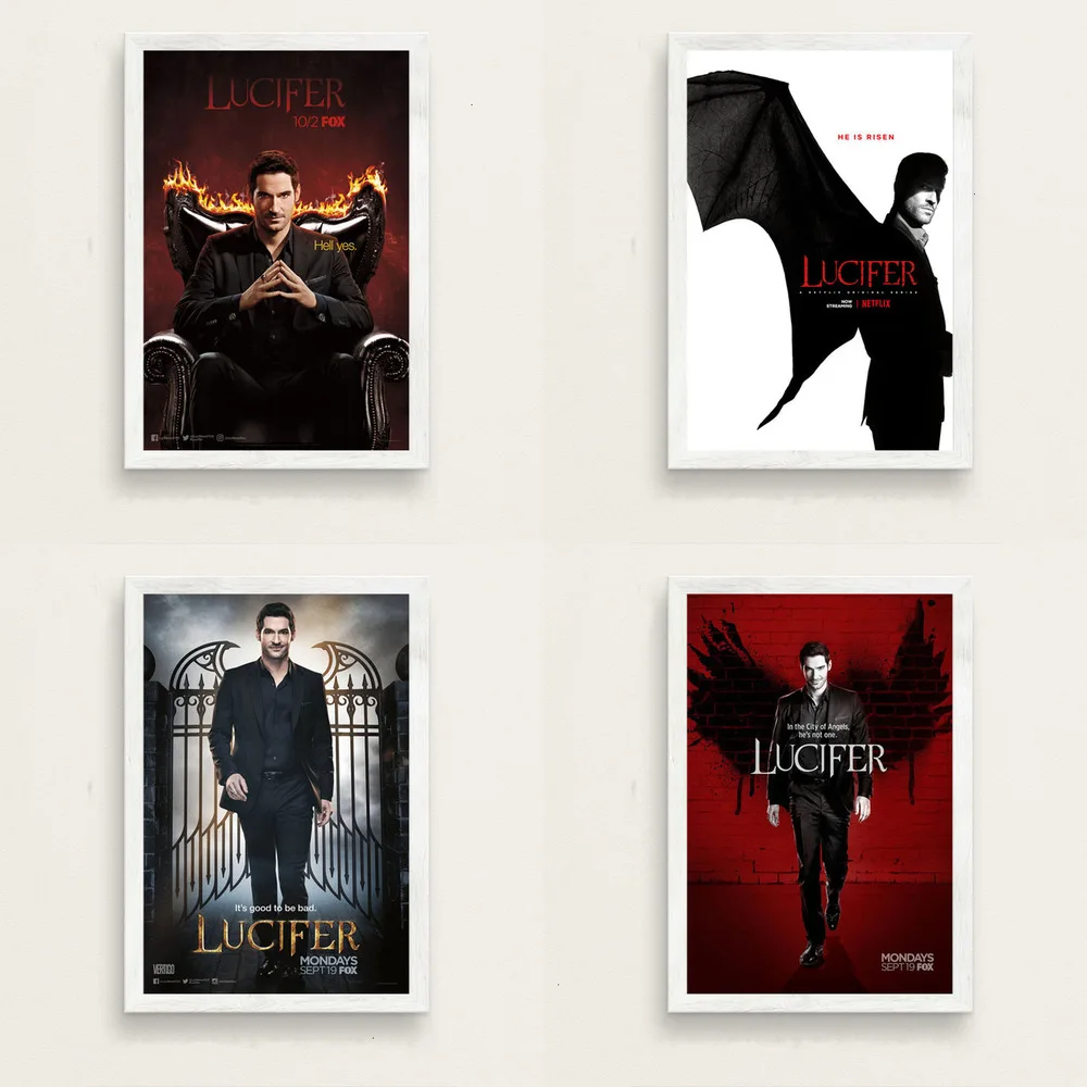 TV Series Lucifer Hot Show New Season Art Painting Vintage Canvas Poster Wall Home Decor
TV Series Lucifer Hot Show New Season Art Painting Vintage Canvas Poster Wall Home Decor