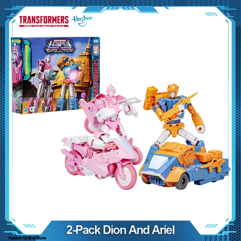 Hasbro Transformers Legacy Evolution War Dawn 2-Pack Dion And Ariel SDCC 2023Action Figures for Birthday Christmas New Year Gift
Hasbro Transformers Legacy Evolution War Dawn 2-Pack Dion And Ariel SDCC 2023Action Figures for Birthday Christmas New Year Gift