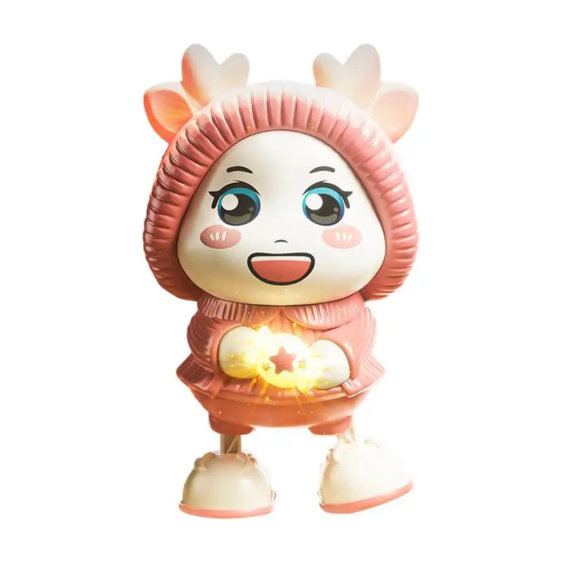 Детская прогулочная игрушка, Милая Детская электрическая танцевальная ходячая игрушка-робот для детей со светодиодной подсветкой, мигающим музыкальным пением и
Детская прогулочная игрушка, Милая Детская электрическая танцевальная ходячая игрушка-робот для детей со светодиодной подсветкой, мигающим музыкальным пением и