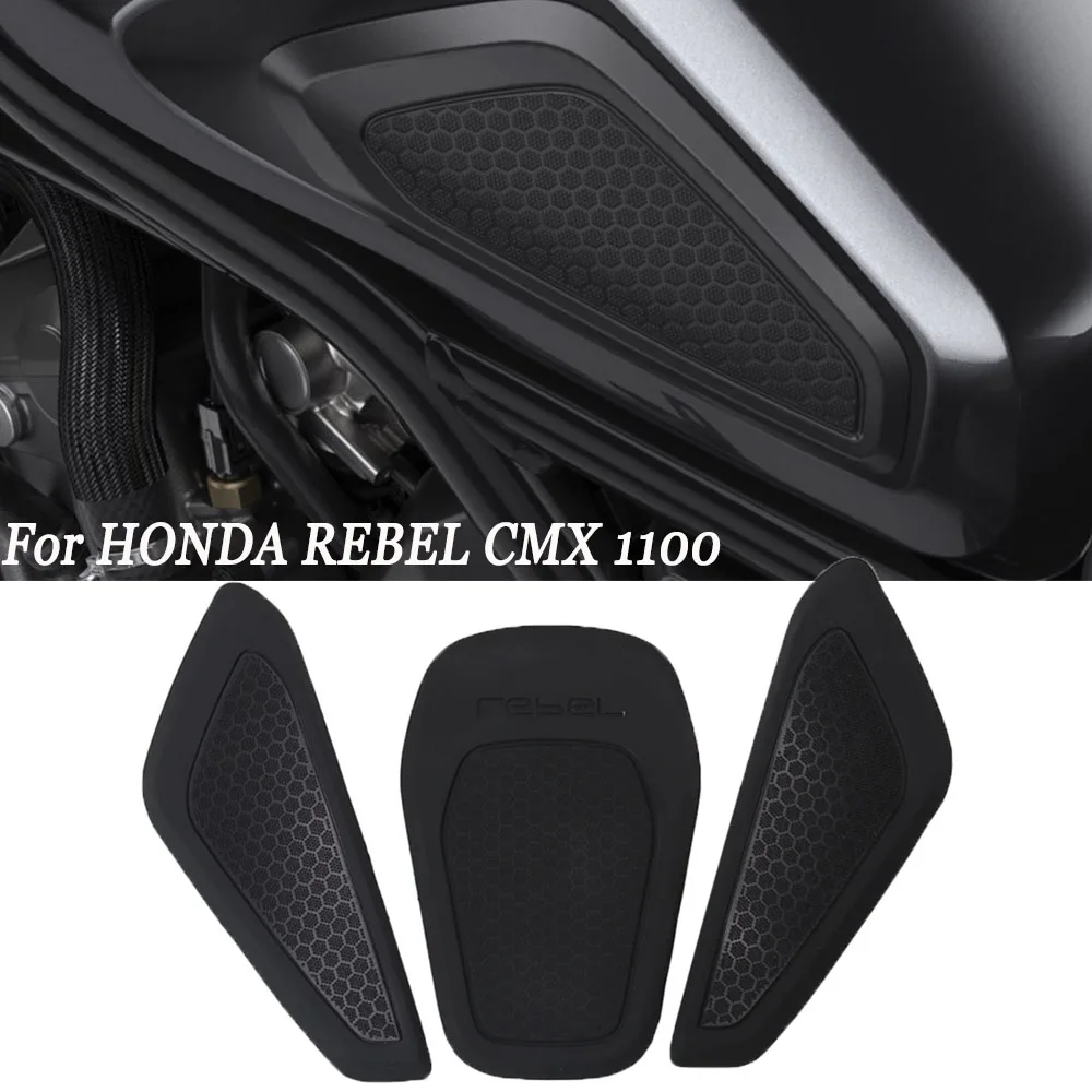 

For Honda REBEL 1100 CMX 1100 Motorcycle Accessories Gas Tank Protect Sticker Fuel Cap Cover Pad