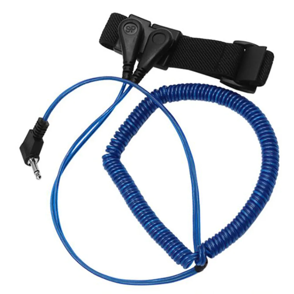 Anti-Static Wrist Strap Wristband Anti-static Conductive Yarn Braid ESD Discharge Adjustable Grounding Electronics Repair Tools
Anti-Static Wrist Strap Wristband Anti-static Conductive Yarn Braid ESD Discharge Adjustable Grounding Electronics Repair Tools