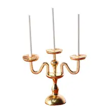 Miniature Candlestick Non-fading Stainless Vivid for Children Doll House Candlestick Dollhouse Candlestick Model
Miniature Candlestick Non-fading Stainless Vivid for Children Doll House Candlestick Dollhouse Candlestick Model
