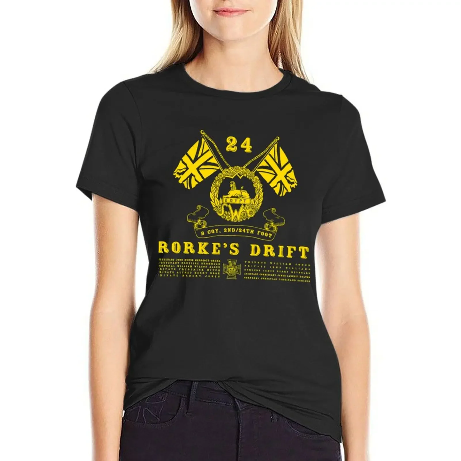 Rorke*s Drift Inspired by Zulu Classic T-Shirt female cute clothes T-shirts for Women
Rorke*s Drift Inspired by Zulu Classic T-Shirt female cute clothes T-shirts for Women