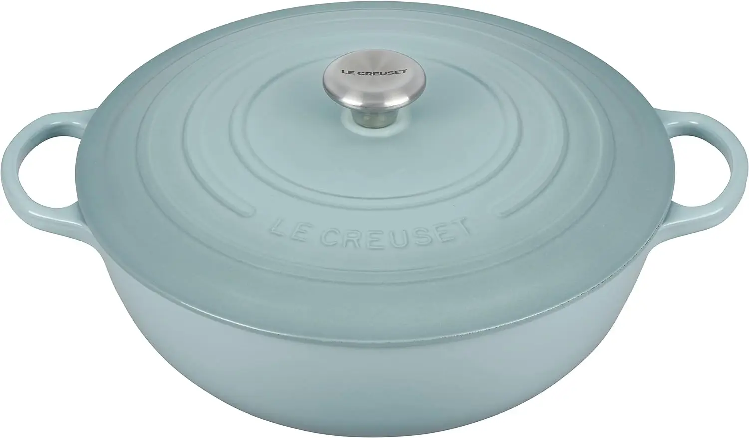 

Le Creuset Signature Cast Iron Chef's Oven, 7.5qt, Sea Salt