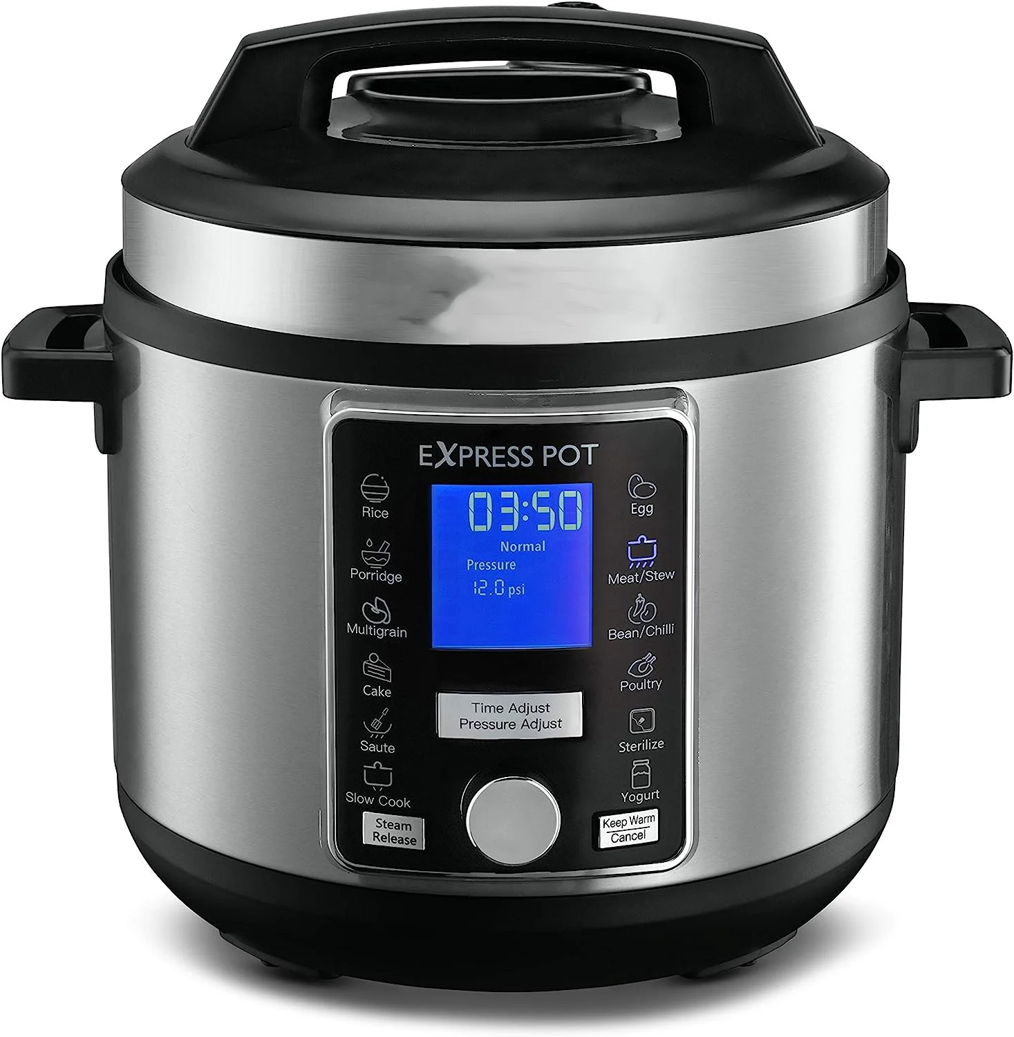 Digital Multi-Functional Pressure Cooker - Automatic Pressure Release - Adjustable Pressure Control - 13 Cook Modes - Removable
Digital Multi-Functional Pressure Cooker - Automatic Pressure Release - Adjustable Pressure Control - 13 Cook Modes - Removable